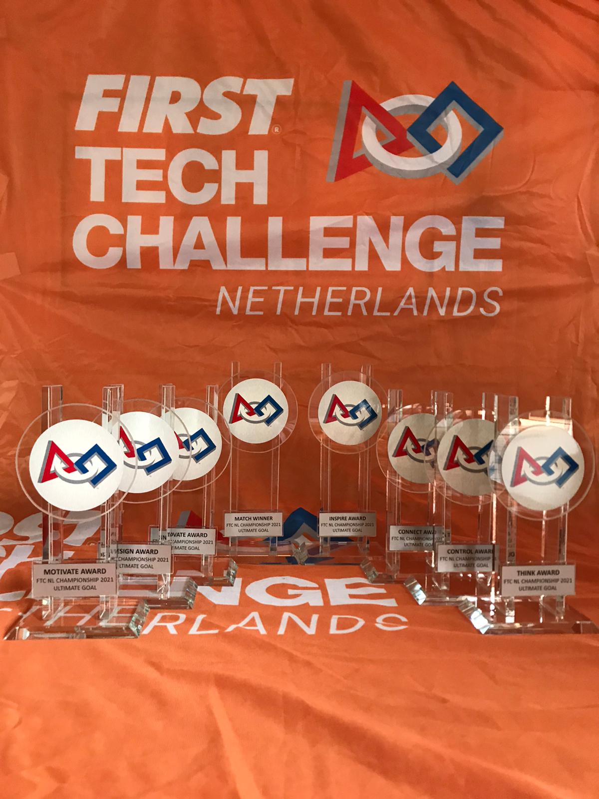 Rankings and Award winners FIRST Tech Challenge NL